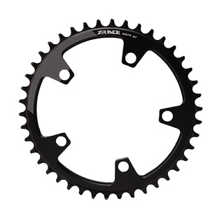 五爪110/130BCD公路车自行车单速盘片38T40T42T44T正负齿改装单盘