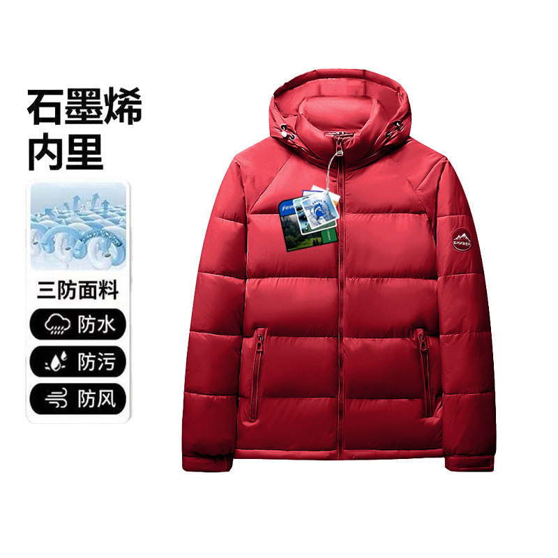 外贸尾单新款秋冬外套棉衣面料户外高品质保暖连帽