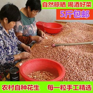 安徽滁州定远特产农家自种花生藕塘花生 生花生米 干花生米1斤装