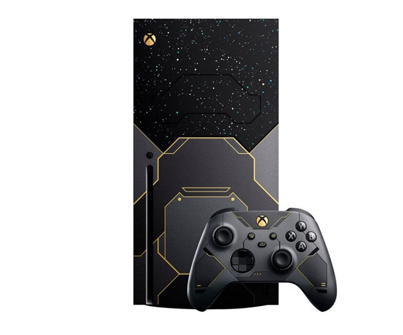 美版微软Xbox X系列 Halo Infinite超高清游戏机主机美国直发