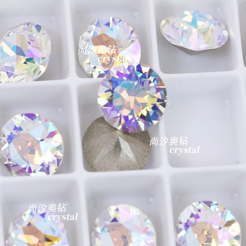 施华洛1088尖底BLAB幻彩美甲饰品