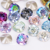 正品 施家奥地利进口华子4470肥方10mm美甲尖底钻堆钻饰品耳钉diy