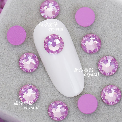 施家2088平底L181L天堂紫美甲钻