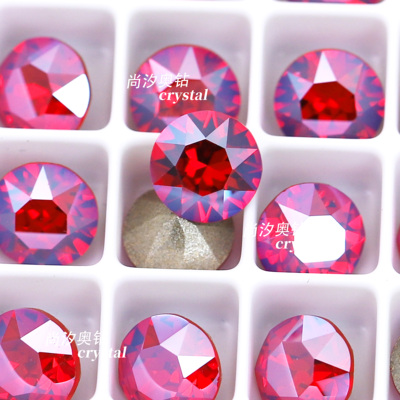 施华洛1088尖底227MOL浅红月光