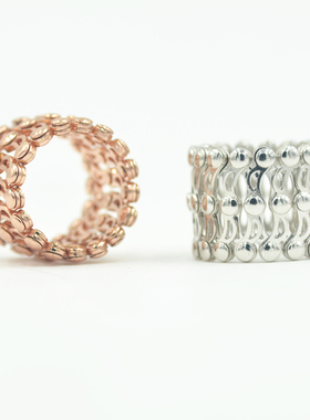 伸缩日韩风魔法手环戒指抖音同款