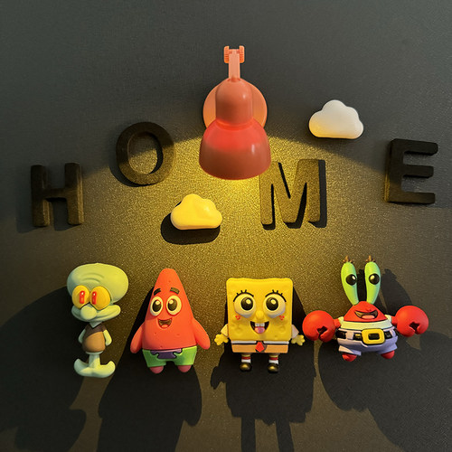 创意海绵宝宝派大星冰箱贴磁贴