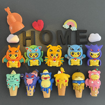 新款创意皮卡丘冰箱贴磁贴