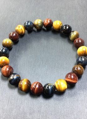 其他未镶嵌自然新品天彩虎眼