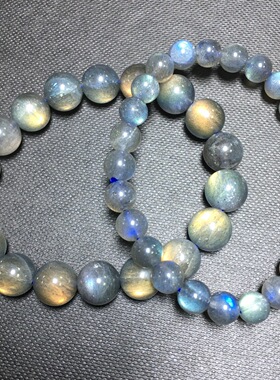 水晶未镶嵌自然天灰拉长石手