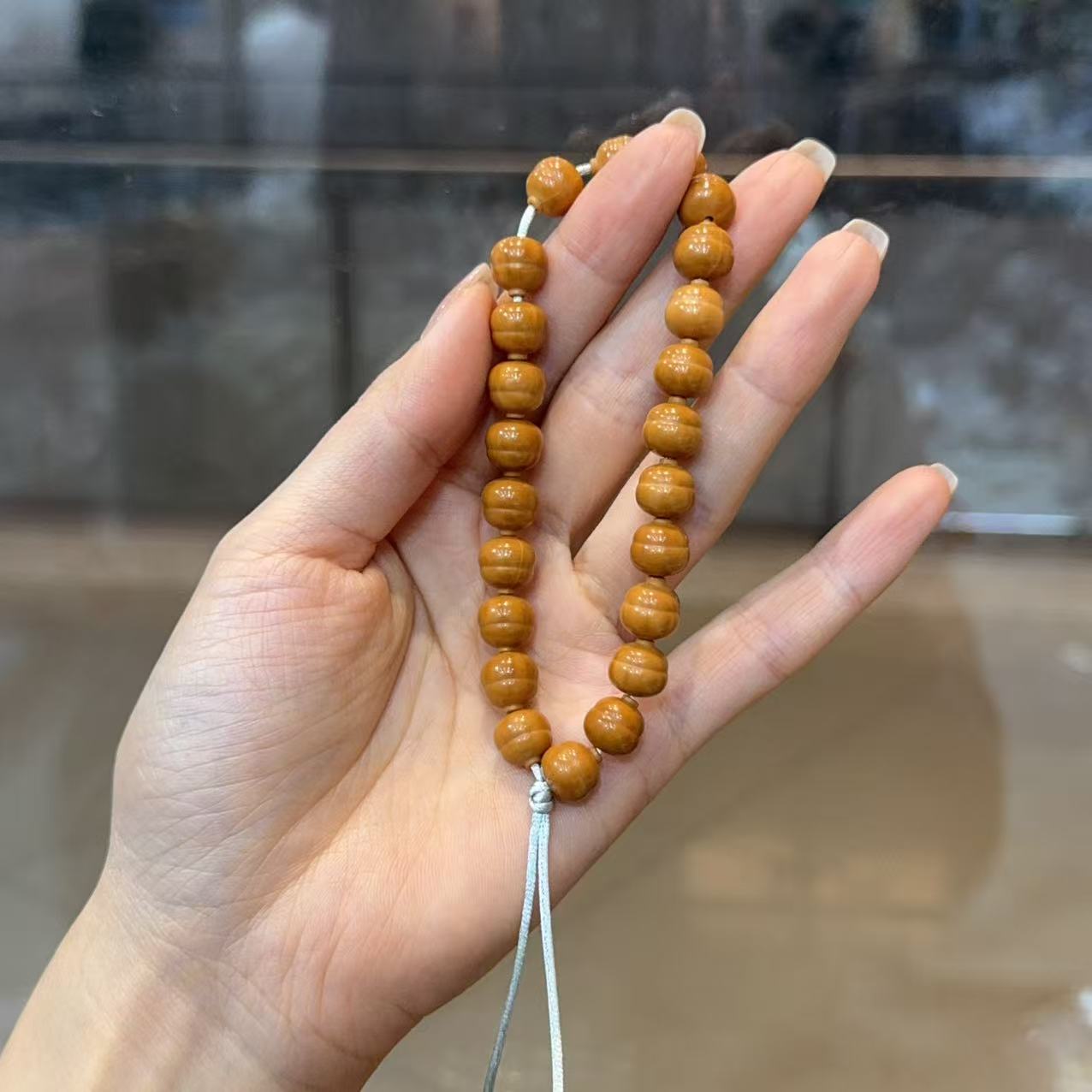 小号猴头全品葫芦手串 约9.8mm 文玩手链饰品礼物 DM937