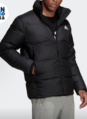 adidas 阿迪达斯 BAFFLE DOWN户外运动保暖羽绒服冬季黑色KF8760