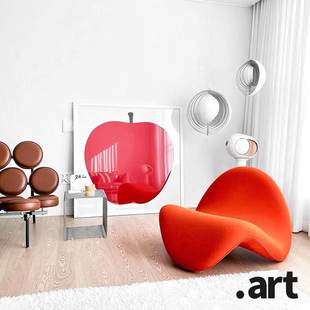 ENZO MARI 苹果和梨 现代极简北欧风格装饰画客厅巨幅大尺寸挂画