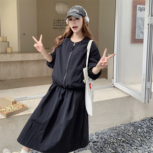 【新款】吊带连衣裙外套两件套 浙宝B252--2639-P195-K318，女装套装/套裙，浙宝252