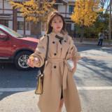 【现货】双排扣百搭中长款风衣浙宝B252-2201-P145-K228，女装风衣，浙宝252