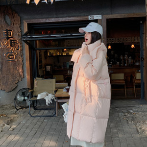 【现货】连帽长款羽绒服 浙宝B252-23125-P265-K398图片