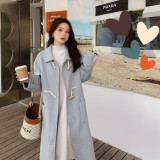 【现货】手缝双面羊毛大衣B252882139P245K368，女装毛呢外套，浙宝252
