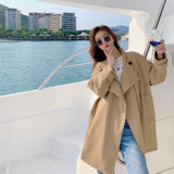 【档口现货】立领风衣浙宝B252-2104-P130K188，女装风衣，浙宝252