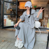 【现货档口】连衣裙连帽外套两件套浙宝B252-2414-P185-K258，女装套装/套裙，浙宝252