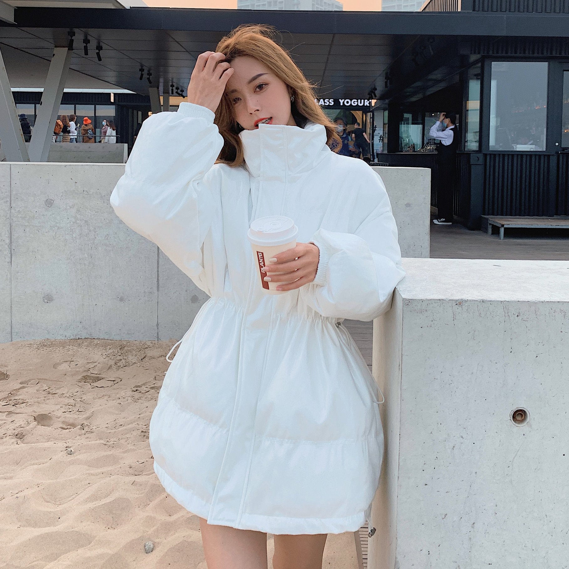 【现货】立领中长款棉衣浙宝B252-2137-P185-K268,女装棉衣/棉服,浙宝252