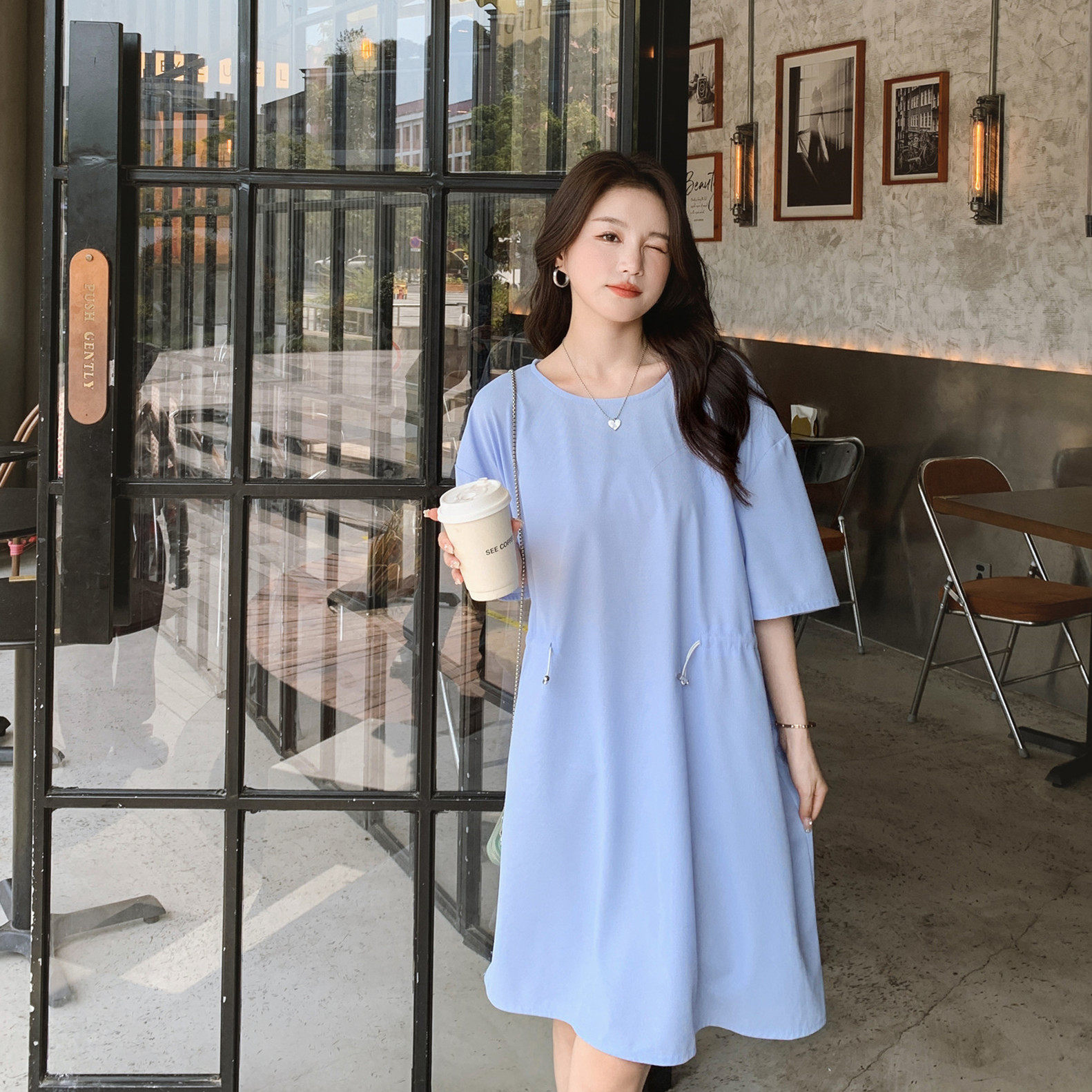 [现货】休闲时尚连衣裙浙宝B252-2317-P70-K138，女装连衣裙，浙宝252