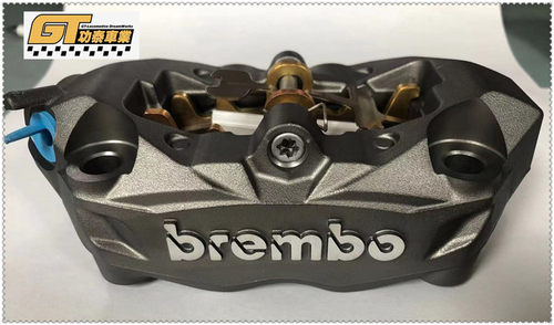 摩托车水鸟银色卡钳brembo