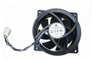 原装台达AUB0812VJ-00 8025散热风扇 DC12V 0.50A 4线PWM温控8cm