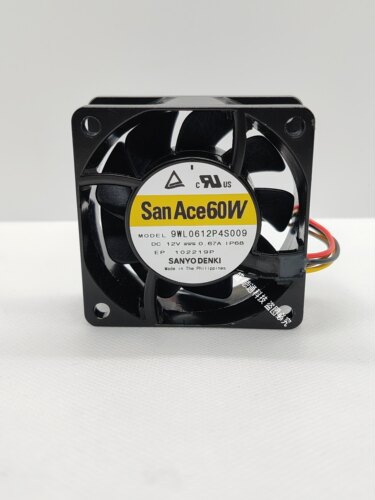 9WL0612P4S001 9三洋sanyo DC风扇6025 0.67A 12V4线IP68防水风机