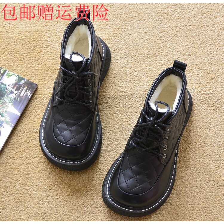 欧美马丁靴平跟短靴包邮