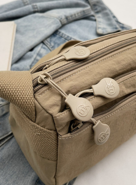 多层女包高品质大容量方包新款百搭单肩包斜挎包户外休闲运动潮包