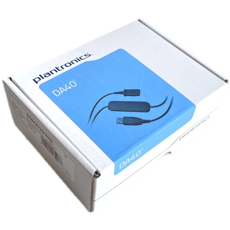 Plantronics/Plantronics DA40 USB QD кабель компьютерная гарнитура HW251 510 голосовая гарнитура для обслуживания клиентов Изображение 1