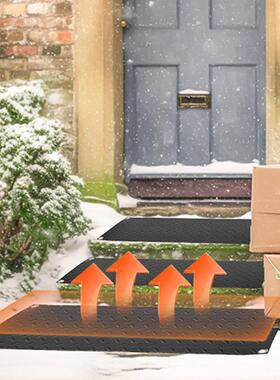 户外新款纹路亚马逊冬季毯融雪更融雪W表面恒温设计垫化雪防滑