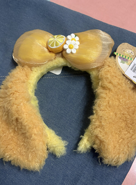 上海迪士尼国内代购全新牌全夏日可奇安饼饼发箍头箍头饰