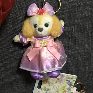 上海迪士尼国内代购现货万圣梦想家杰拉多尼毛绒钥匙扣书包挂包邮