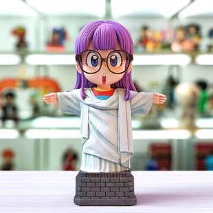 IQ博士动漫周边巴西基督山阿拉蕾手办模型家居玄关装饰摆件公仔GK