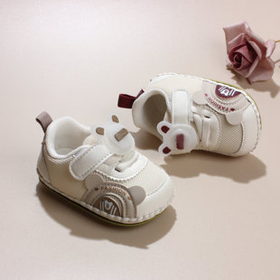 春秋新生婴儿鞋袜0-1-2岁软底步前鞋幼儿宝宝男女童室内学步单鞋