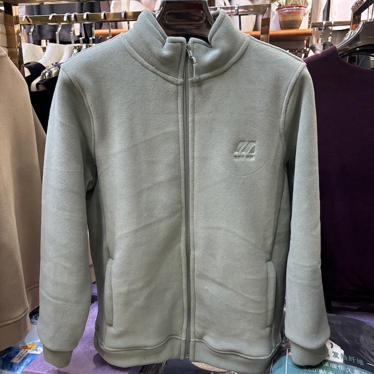 断码伊丹奴8008泰迪云感绒女奥粒绒立领拉链外套加厚防风衣保暖上