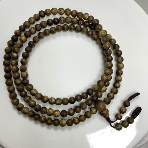 福利价天然奇楠沉香手串木质佛珠手链男女款念珠原创设计5mm138颗