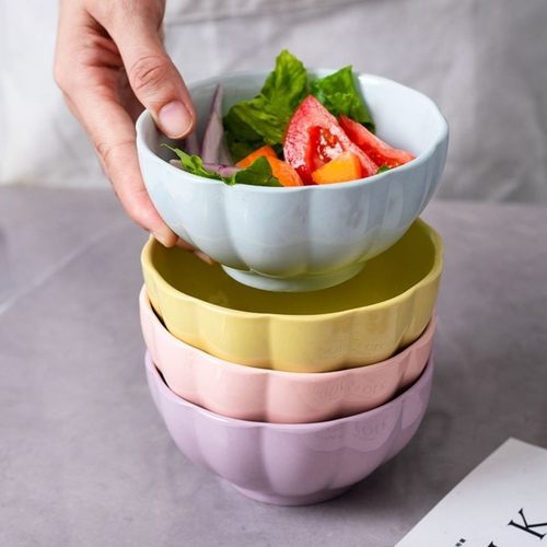 北欧风饭碗可爱家用创意