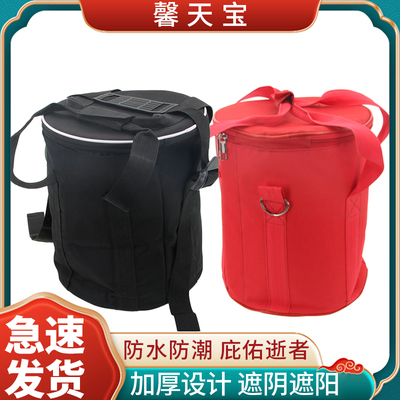 寿盒防潮圆形骨灰坛收纳迁坟遮阴