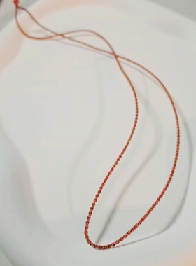 百搭款手工挂绳项链玉石心莲玉石