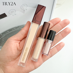 好用水润 hourglass无痕遮瑕液cotton birch黑眼圈泪沟痘印中小样