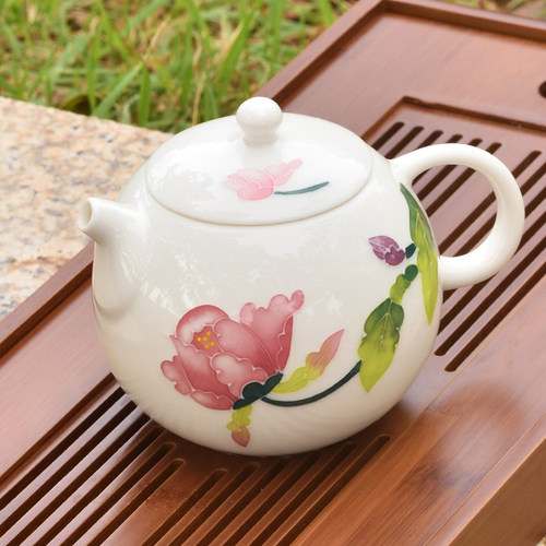 手绘西施壶高颜值女士茶具