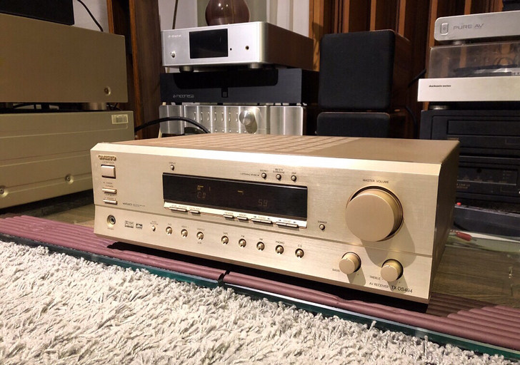 二手日系功放机进口 安桥TX-DS494 5.1声道光纤同轴解码家庭影院
