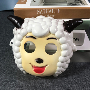 六一儿童节面具动漫卡通全脸男女孩装扮COS搞怪玩具游戏表演道具