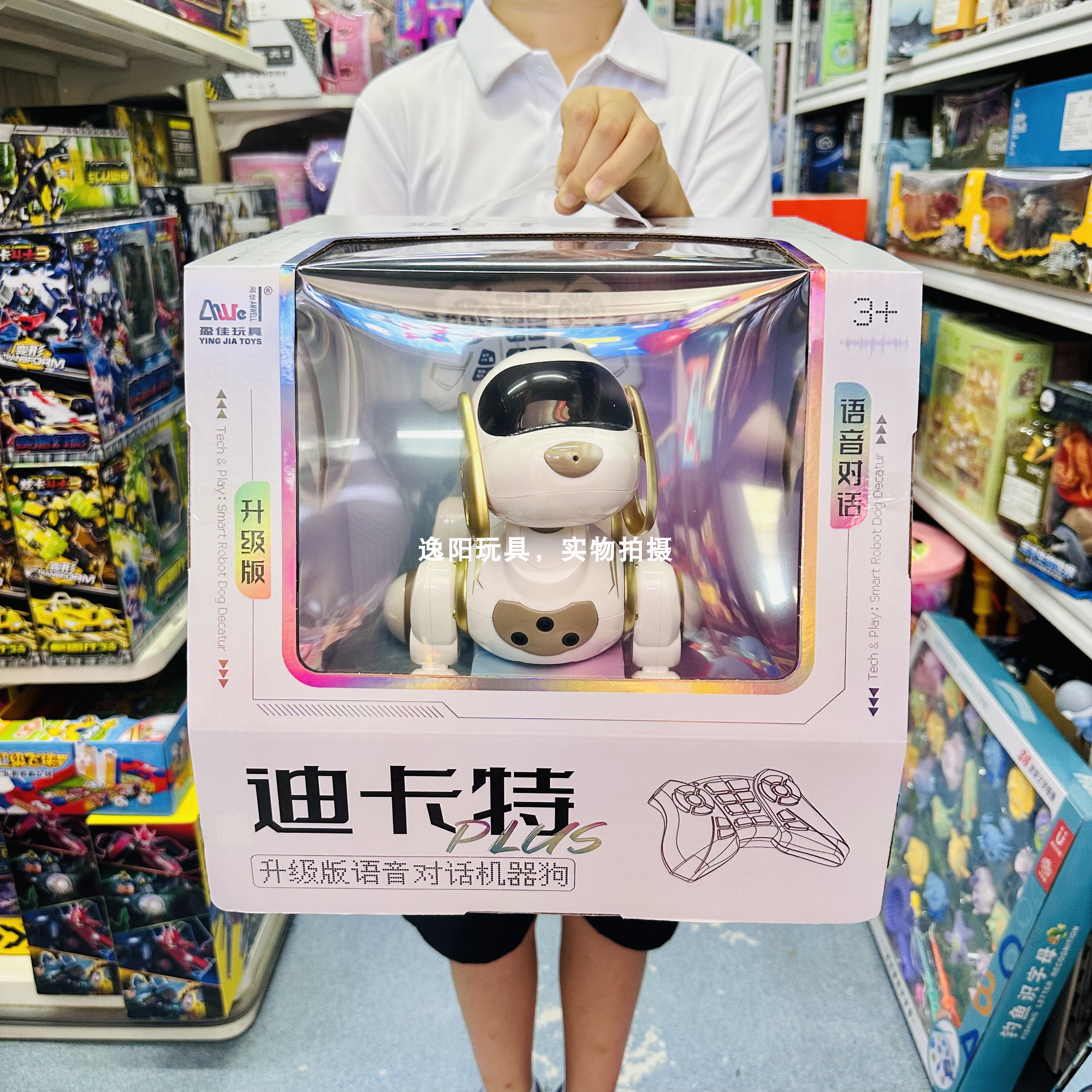 迪卡特智能遥控机器狗语音对话会