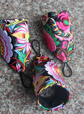 云南民族风杨丽萍大爱布艺手镯