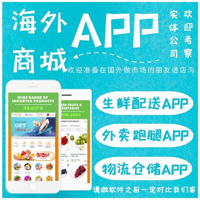 海外APP开发定制作直播商城分销ERP系统社交友相亲语音聊天小程序