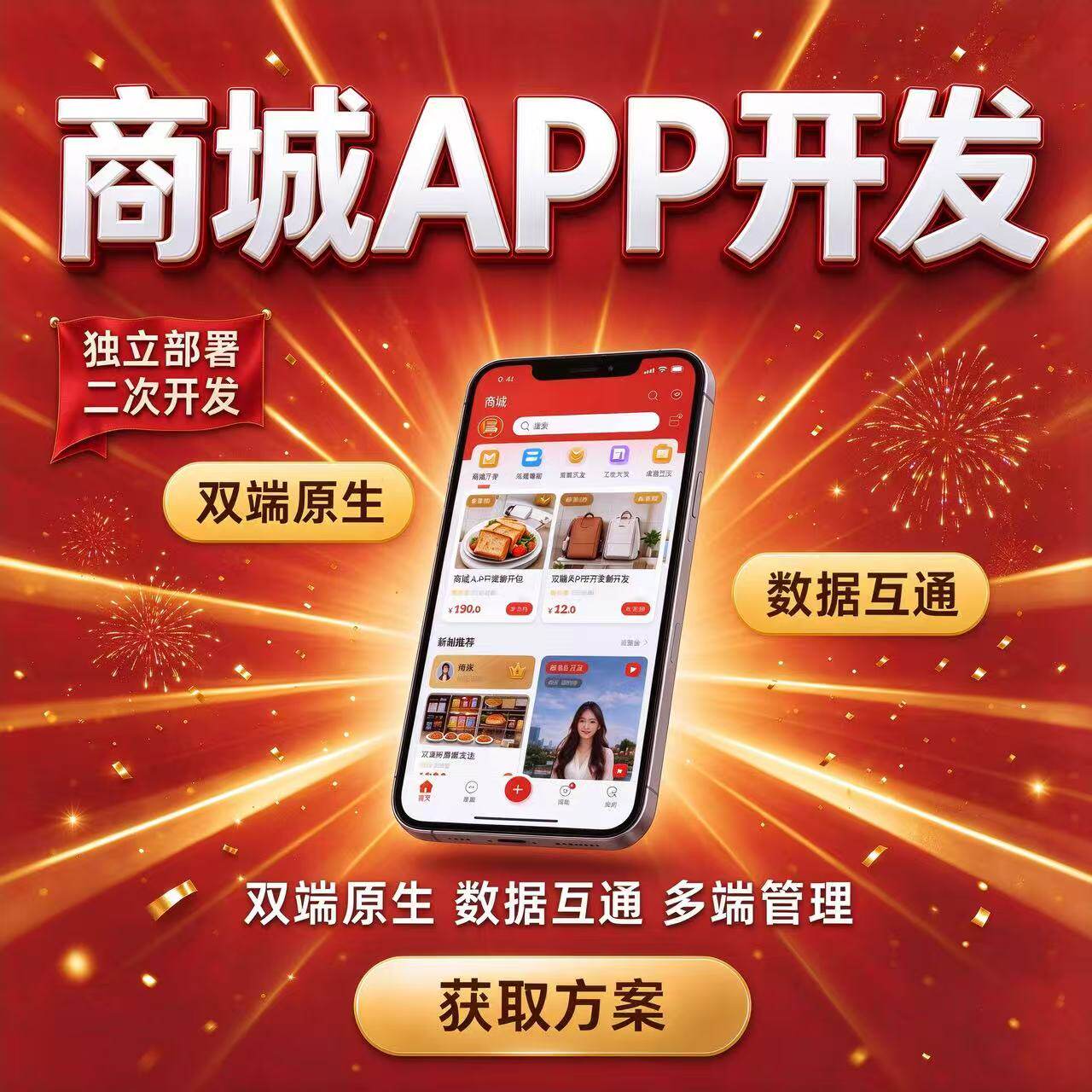 商城系统软件开发小程序app源码微信线上积分购物分销系统模板