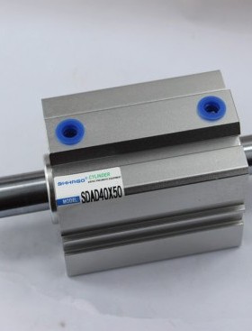 全新亚德客SDA系列超薄气缸SDA80X5 SDA80X10 SDA80X15-S 现货