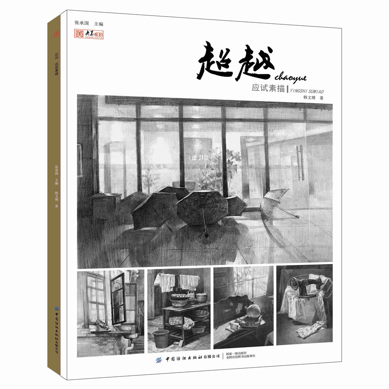 超越应试素描 韩文博 场景人像风景素描绘画技巧新手入门教程 色调